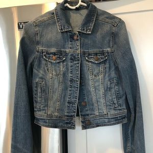 American Eagle Classic cropped jean jacket